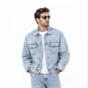 جکت جین برند Abercrombie Fitch